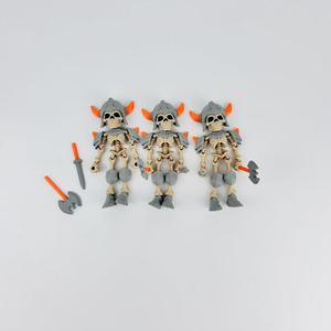 Figuras de acción de guerreros esqueletos con armas, juguete de ciencia ficción de fantasía para niños, modelo impreso en 3D - Product Image 3