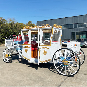 Carrozza Nuziale a 4 Ruote di Alta Qualità del Produttore, Carrozza Reale Personalizzata per il Tempo Libero a Prezzi Accessibili - Product Image 4