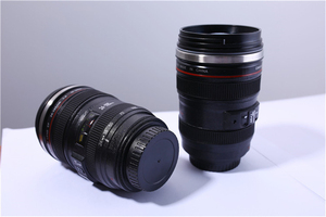 Tasse à café créative avec <span class=keywords><strong>objectif</strong></span> en acier inoxydable, flacons sous vide, pour <span class=keywords><strong>appareil</strong></span> <span class=keywords><strong>photo</strong></span>, idéal pour un voyage, idée de cadeau, nouveauté, de 400ml, nouveauté - Product Image 4
