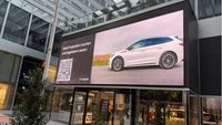 BESCAN layar Display LED besar, layar Display iklan papan reklame Digital 3D TV luar ruangan