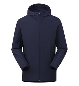Veste de sport mince de printemps et d'automne Tissu respirant à séchage rapide Manteau à capuche décontracté Joker pour les trajets quotidiens. - Product Image 2