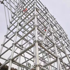 厂家直销<span class=keywords><strong>Q235</strong></span>热镀锌钢板铺层式环锁脚手架材料法兰 - Product Image 6