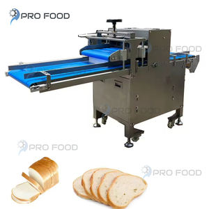 Máquina rebanadora de pan de grado industrial con cuchillas potentes para panadería, tostadas, hamburguesas y producción de pan - Product Image 1