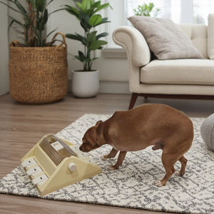 KADTC köpek bulmaca oyuncak için küçük/orta köpekler zihin oyunu yavru öz oyna iplik 'yemek gıda kapasitesi 14oz ayarlanabilir yavaş besleyici - Product Image 2