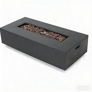 <span class=keywords><strong>Table</strong></span> <span class=keywords><strong>de</strong></span> foyer au gaz sans fumée en promotion avec conception anti-surchauffe et style naturel pour usage en extérieur - Product Image 2
