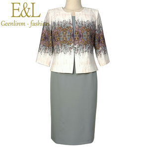 Costumes de bureau pour femmes, taille plus, 2 pièces, style turc - Product Image 3
