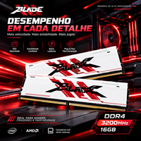 PUSKILL DDR4 RGB 16 Go 3600 MHz Mémoire RAM de bureau non tamponnée UDIMM Module 288 broches pour la construction et la mise à niveau de PC de jeu