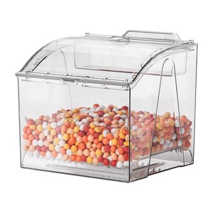 Châu Âu-phong cách số lượng lớn Acrylic hiển thị thực phẩm lưu trữ <span class=keywords><strong>container</strong></span>/hộp/Thùng pp tiêm kỹ thuật Pick mix cho Ngũ Cốc Hạt - Product Image 3