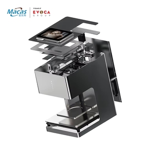 Máquina de Latte Art Automática Profesional Comercial Macas Eb-pro, Tecnología de Inyección de Tinta, Acero Inoxidable, Capacidad Personalizable, Comestible - Product Image 2