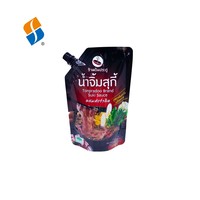 Feiao Emballage alimentaire Doypack avec bec verseur, pochette personnalisée à bec verseur d'angle pour Ketchup, Sauce Pimentée, Sauce Tomate