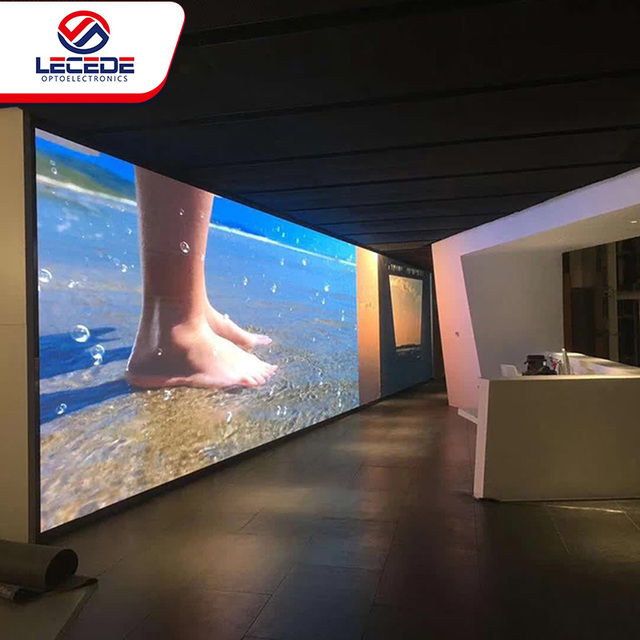 Lecede Led Video Wall Display Panel Small Pitch 1.25mm 1.86mm 2.5mm Full Color Led Screen for Various Scenarios