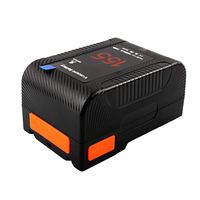 Batterie au lithium 14.8V 10500A pour appareil photo v-mount DC charge rapide avec USB/USB-C/D-TAP/type-c