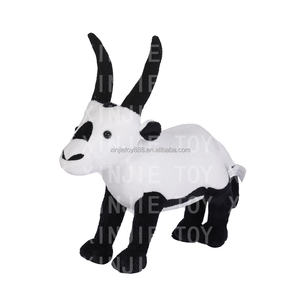 OEM/ODM مخصصة رمادي ملون ورقة أفخم لعبة تصميم الكرتون الأغنام لينة اللعب حجم مخصص لعبة الحيوانات المحشوة الأغنام - Product Image 4