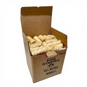 RY5200 Outil d'allumage auxiliaire en cire de paraffine naturelle - Coupe-vent, étanche, facile à utiliser, longue durée de combustion pour barbecue et camping en extérieur - Product Image 2