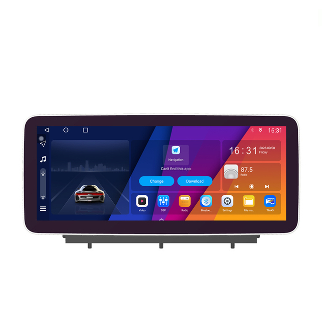 Touch Screen 12.3 Inch QLED 1920*720 Stereo Gps Navigation Android Car Radio Player 2 DIN Multimedia for Ford Focus 2019~2022