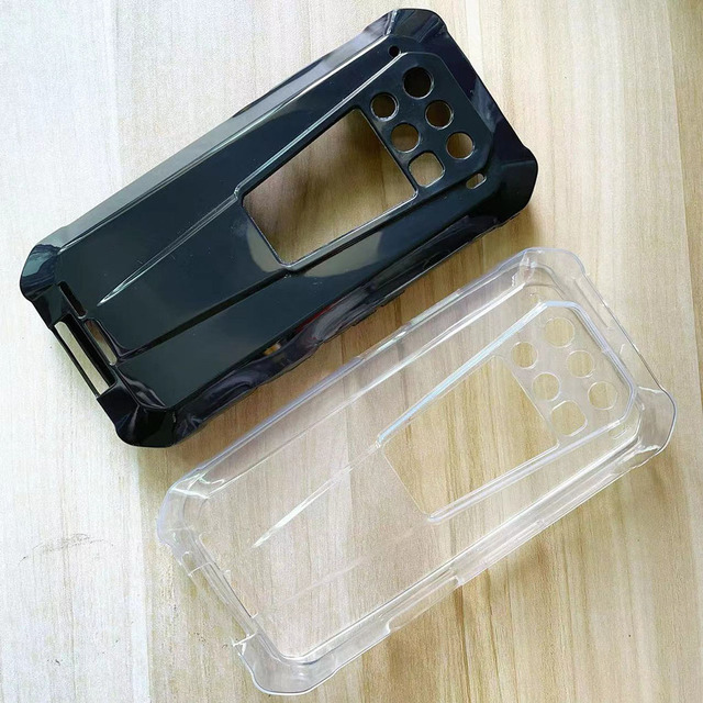 Transparent Soft TPU Mobile Cell Phone Back Cover Case for Unihertz Tank 3 Pro 5g Rugged Phone
