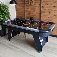 Table de hockey sur air électrique commerciale en vente chaude, système de pointage électronique audio, table de pointage numérique de 6 pieds pour club