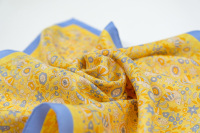 Écharpes en soie imprimées numériquement OEM ODM avec motifs, foulards de créateurs, 100% soie satinée, écharpes personnalisées