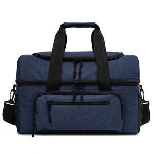 Wholesale Double Layer Reusable Thermal Cooler Lunch Bag Insulated Cooler Bag for Work Picnic Hiking - Product Image 1
