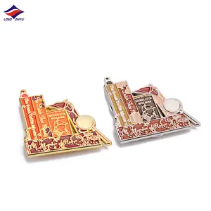 Longzhiyu Zinc Alloy Blazer Pins Supplier High Quality Custom Badges Logo Soft Enamel Wholesale Metal Lapel Pin Badge