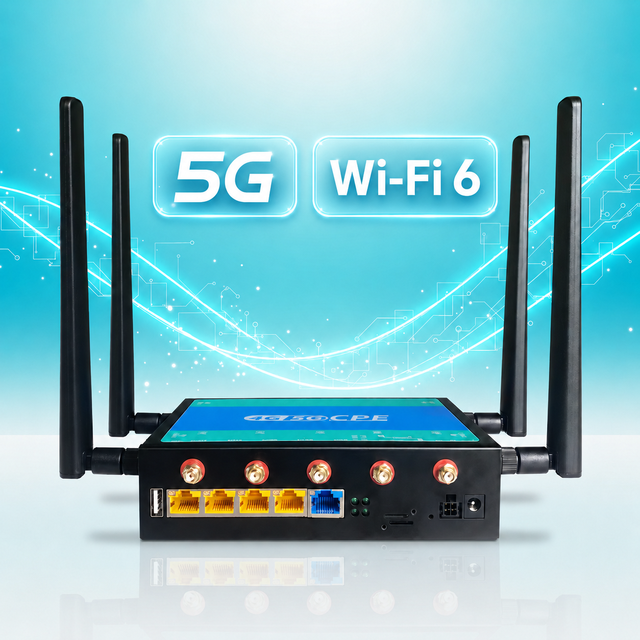 5g Sim Router Vehicle 5G CPE Modem 3000Mbps WiFi6 Wireless Mobile Hotspot 5G Sim Card Router 5g Wifi Router with Sim Card Slot