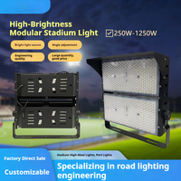 AU Stock 800w Projecteurs Extérieurs Stade Led Projecteur Haut Mât Lumière Ip65 Projecteur Led Étanche pour Stade