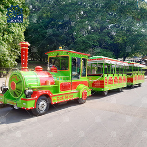 Train touristique électrique sans rails pour parc d'attractions - Product Image 1