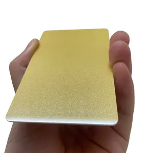 Factory Customized Plastic VIP Gift Card Loyalty PVC Card with Gold/Hot Stamp Gold/Laser Stamping Gold Logo