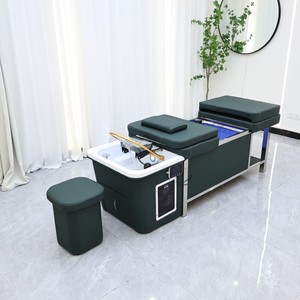 Fauteuil de lavage de cheveux Winplus, fauteuil de salon de thérapie aquatique, massage thaïlandais, spa capillaire, lit de shampooing de salon <span class=keywords><strong>sans</strong></span> raccordement à l'eau - Product Image 1