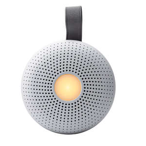 Las mejores 15 canciones de música de ruido blanco <span class=keywords><strong>para</strong></span> bebés, entrenador de sueño de salud inteligente con luz nocturna, altavoz de ayuda <span class=keywords><strong>para</strong></span> <span class=keywords><strong>dormir</strong></span> portátil, Color blanco - Product Image 2