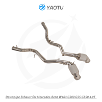 Tuyau de descente YT avec catalyseur pour Mercedes Benz W464 G500 G55 G550 4.0T, tuyaux d'échappement de haute qualité, vente directe d'usine