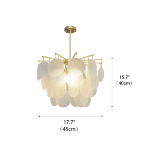 Lámpara de Araña de Cristal Moderna para Sala de Estar, Metal Latón, Cristal Esmerilado, LED, Venta Directa de Fábrica, <span class=keywords><strong>Precio</strong></span> al por Mayor, Lámpara de Araña Nimbus - Product Image 6
