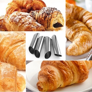 Herramientas para pasteles de acero inoxidable de grado alimenticio, molde para hornear pasteles, molde de cuerno de crema, tubos de Cannoli, conchas, formas de Cannoli Baki - Product Image 5