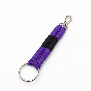 Paracord พวงกุญแจถักผู้ชายบราซิลเลียน <span class=keywords><strong>Jiu</strong></span>-<span class=keywords><strong>Jitsu</strong></span> กลางแจ้งมัลติฟังก์ชั่ - Product Image 3
