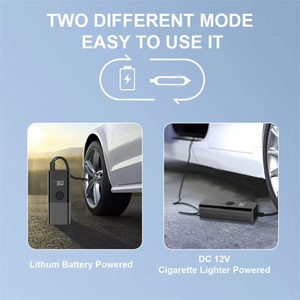 ปั๊มลมรถยนต์คุณภาพสูง DC 12V ปั๊มลมเติมลม<span class=keywords><strong>ยา</strong></span>งรถยนต์ สี่โหมด ใช้กับที่จุด<span class=keywords><strong>บุ</strong></span>หรี่ - Product Image 4