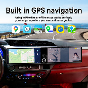 <span class=keywords><strong>Autoradio</strong></span> MOOKAKA double écran 12,3 pouces pour Toyota Hilux 2017-2022, Android 15, <span class=keywords><strong>GPS</strong></span> Navi, stéréo, CarPlay sans fil - Product Image 3