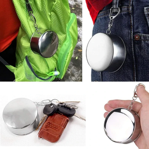 <span class=keywords><strong>Taza</strong></span> Plegable de Acero Inoxidable Personalizada, <span class=keywords><strong>Taza</strong></span> Telescópica para Té, Utensilios de Campamento, Vajilla, <span class=keywords><strong>Taza</strong></span> Plegable para Acampar al Aire Libre - Product Image 5
