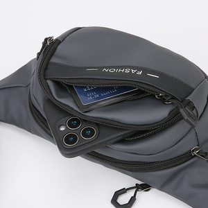 Men's Chest <b>Bag</b> Nylon Large Capacity Multi Functional Waist <b>Bag</b> For Outdoor Sports Cycling Hiking Everyday Use - Product Image 4