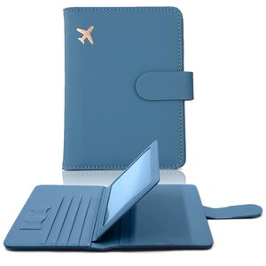 Porte-passeport en cuir Pu avec Logo personnalisé - Product Image 2