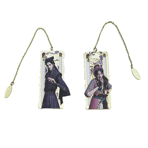 Marcapáginas de cartón personalizados al por mayor, marcapáginas de esmalte, marcapáginas de anime, marcapáginas de cadena - Product Image 2