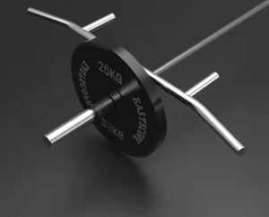 Barra <span class=keywords><strong>de</strong></span> remo en T duradera con accesorio Landmine en V recto para fitness deportivo - Product Image 2