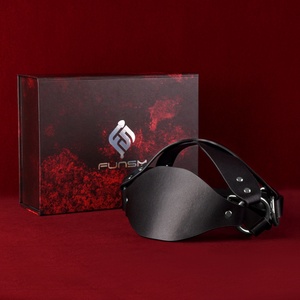 Máscara Facial Bondaga de Cuero PU, Máscara de Esclavo, Juguete Sexual para Adultos, Fetiche - Product Image 3