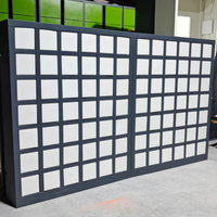 Armoire à clés murale intelligente pour gérer les clés, solution de gestion électronique de clés pour usage commercial, gain de place