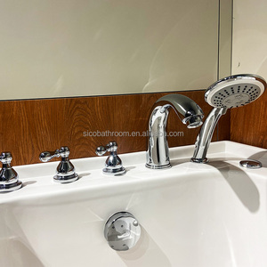 <span class=keywords><strong>Baignoire</strong></span> autoportante en acrylique avec <span class=keywords><strong>porte</strong></span>, design moderne, fonction massage, <span class=keywords><strong>pour</strong></span> usage hôtelier et sécurité des seniors - Product Image 5