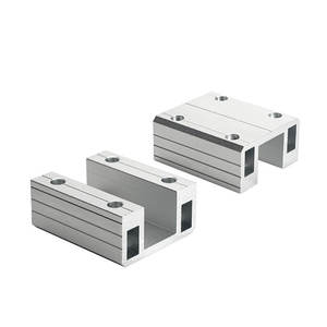 Bloques de Guía Lineal de Aluminio Tianxing 18, Ranura Simple/Doble, Orificio Pasante, Accesorios con Rosca M5 para Brazo Robótico - Product Image 1