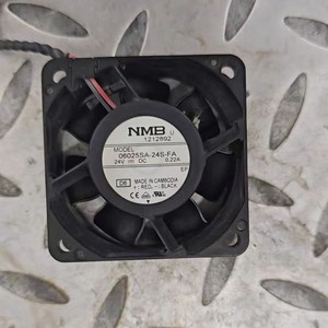 Ventilador de Refrigeración NMB 24V DC 06025SA-24S-FA Sin Escobillas Para Electrónica - Product Image 1