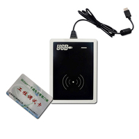 Système de gestion de cartes RFID 125KHZ 13.56MHZ pour serrures de porte d'hôtel avec encodeur et lecteur de cartes USB