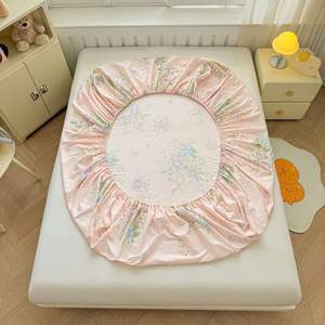 Venta al por mayor <span class=keywords><strong>de</strong></span> fábrica, sábanas <span class=keywords><strong>de</strong></span> algodón 100%, 3 uds., juegos <span class=keywords><strong>de</strong></span> sábanas bajeras impresas, ropa <span class=keywords><strong>de</strong></span> cama elástica para el hogar, Hotel, individual, doble, Queen King - Product Image 5