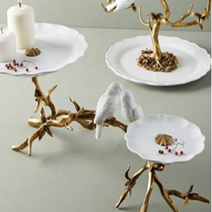 เชิงเทียนรากโลหะแบบสั่งทำโดยช่างฝีมือที่ดีที่สุดทำด้วยมือสำหรับอุปกรณ์ตกแต่งบ้าน - Product Image 5