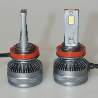 Ampoule LED de phare CSP à double tube de cuivre C2 3570 6000K 140W 9-60V H11 Kit de conversion de phare de voiture Universel Amélioration de l'éclairage automobile